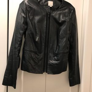 Halogen women’s leather jacket